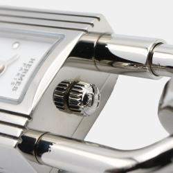 Pre Owned Hermes Kelly W056304WW00 Quartz White Stainless Steel Women's Wristwatch 16 mm