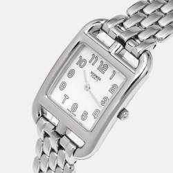 مملوكة مسبقًا Hermes Cape Cod W403521WW00 Mother Of Pearl Dial Stainless Steel Women's Wristwatch 23 mm