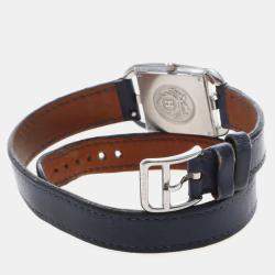مملوكة مسبقًا Hermes Cape Cod CC1.210 Quartz White Stainless Steel Women's Wristwatch 23mm