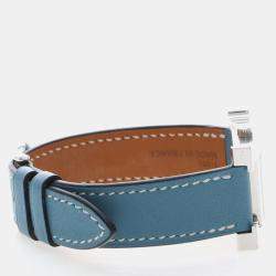 مملوكة مسبقًا Hermes Heure H HH1.210 Quartz Stainless Steel Women's Wristwatch 21.5mm