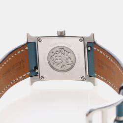 مملوكة مسبقًا Hermes Heure H HH1.210 Quartz Stainless Steel Women's Wristwatch 21.5mm