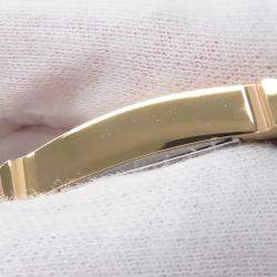 Pre Owned ساعة يد نسائية هيرمس هيور H HH1.201 ستانلس ستيل مطلي ذهب أصفر فضي كوارتز 25 ملم