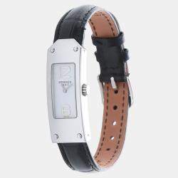 Pre Owned Hermes Kelly KT1.210 Quartz Stainless Steel Women's Wristwatch 16 mm