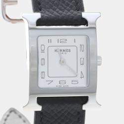 مملوكة مسبقًا Hermes Heure H  HH1.210 Quartz Stainless Steel Women's Wristwatch 21.5 mm