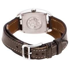 Pre Owned Hermes White Stainless Steel Cape Cod CT1.210 Women's Wristwatch 26MM