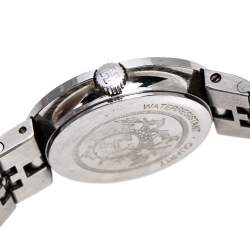 Pre Owned Hermes Beige Two-Tone Stainless Steel Clipper Women's Wristwatch 24 mm