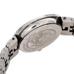 Pre Owned Hermes Beige Two-Tone Stainless Steel Clipper Women's Wristwatch 24 mm