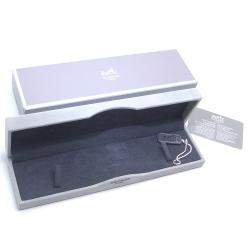 Pre Owned Hermes White Gold Plated Staineless Steel Medor ME1.201 Women's Wristwatch 23 MM