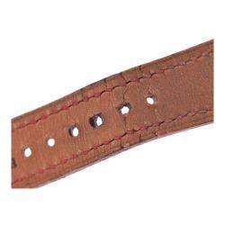 Pre Owned Hermes White Yellow Gold Plated Stainless Steel Medor Quartz Women's Wristwatch 23 MM