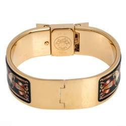 مملوكة مسبقًا Hermes Gold Plated Stainless Steel Loquet L01.201 Women's Wristwatch 19 mm