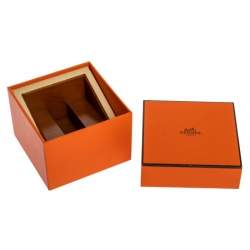 مملوكة مسبقًا Hermes Gold Plated Stainless Steel Loquet L01.201 Women's Wristwatch 19 mm