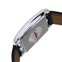 مملوكة مسبقًا ساعة يد نسائية هيرمس "كاب كود سي سي3.710" جلد و ستانلس ستيل زرقاء 29 مم