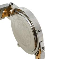 Hermes Cream Two-Tone Stainless Steel Clipper Women's Wristwatch 30 mm