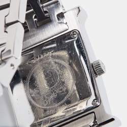 Hermes Black Stainless Steel Heure H HH1.210 Women's Wristwatch 21 mm