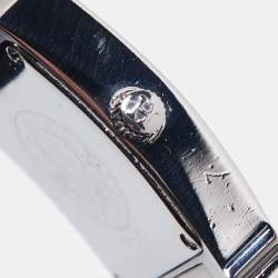 Hermes Black Stainless Steel Heure H HH1.210 Women's Wristwatch 21 mm