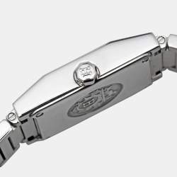 Hermes Silver Stainless Steel Tandem TA1.230 Quartz Women's Wristwatch 19 mm
