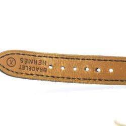 Hermes Black Yellow Gold Plated Stainless Steel Kelly Quartz Women's Wristwatch 20 mm