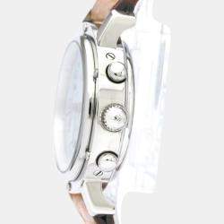 Hermes White Stainless Steel Clipper CL1.310 Women's Wristwatch 31 mm