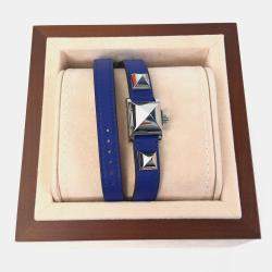 Hermes Blue Swift Mini Medor Watch 16 mm