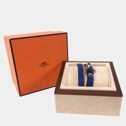 Hermes Blue Swift Mini Medor Watch 16 mm