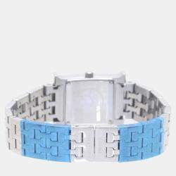 Hermes Black Stainless Steel H Collection Quartz Women's Wristwatch 21 mm