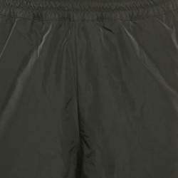 Heron Preston Black Nylon Print Coulisse Pants S