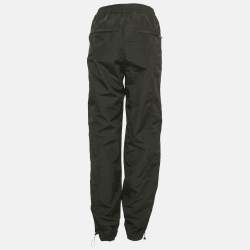 Heron Preston Black Nylon Print Coulisse Pants S