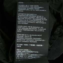 مملوكة مسبقًا جاكيت هيرون بريستون أسود نايلون بسحاب مقاس كبير