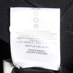 مملوكة مسبقًا Herve Leger Black Bandage Knit Strapless Kabele Dress S