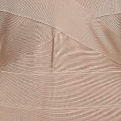 مملوكة مسبقًا Herve Leger Light Pink Sleeveless Bandage Mini Dress L