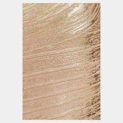 Pre Owned Herve Leger Rayon Knee Length Dress XL