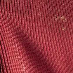 Herve Leger Multicolor Jersey One-Shoulder Mini Bandage Dress XS