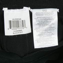 Herve Leger Black Knit Sleeveless Audrina Bandage Dress S