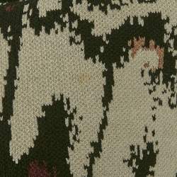 Herve Leger Multicolor Jacquard Knit Jourdan Midi Dress XS