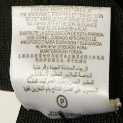 مملوكة مسبقًا Herve Leger Black Knit Strapless Bodycon Dress M