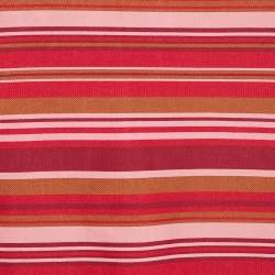 Pre Owned Herve Leger Pink Striped Jersey -Knit High Waisted Mini Skirt XXS