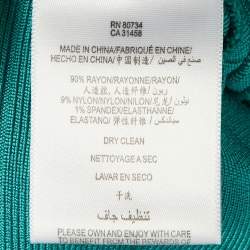 مملوكة مسبقًا فستان ميني باندج جيرسي هيرفي ليجي فيروز مقاس صغير جدا