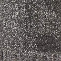 مملوكة مسبقًا فستان سهرة هيرفي ليجري ميتاليك رمادي بأكمام طويلة صغير