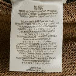 مملوكة مسبقًا فستان باندج هيرفي ليجري من ماكس عزريا أحمر بحياكة من دون أكتاف مقاس متوسط (م)