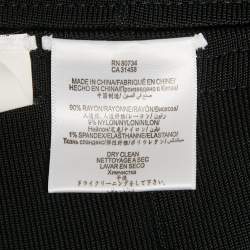 Pre Owned فستان ميني باندج جيرسي هيرفي ليجي فيروز مقاس صغير جدا