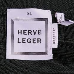 Pre Owned فستان ميني باندج جيرسي هيرفي ليجي فيروز مقاس صغير جدا