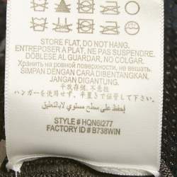 Pre Owned Herve Leger Midnight Blue Sequin Sarai Mini Dress M