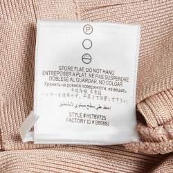 Pre Owned فستان هيرفي ليجي بانديدج تريكو بيج ستيلا صغير - سمول