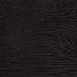 Pre Owned Herve Leger Black Knit Bandage Tank Top S