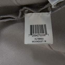 Herve Leger Light Grey Bandage Sleeveless Bodycon Dress M