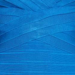 Herve Leger Blue Bandage Sleeveless Bodycon Gown XS