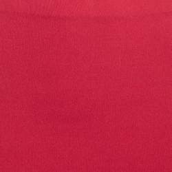 Herve Leger Red Stretch Knit Maxi Skirt XS