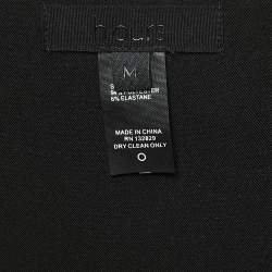 Hours Black Synthetic Suki Cut-out Joggers M