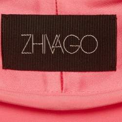 Pre Owned House of Zhivago Pink Jersey Flared Leg Idunn Jumpsuit S