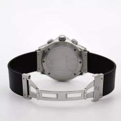Hublot Customised Blue Diamond Stainless Steel Elegant MDM 1810.1 Automatic Men's Wristwatch 40 mm 